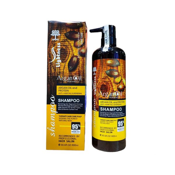 شامپو آرگان لایتنس بدون سولفات Lightness Argan Shampoo