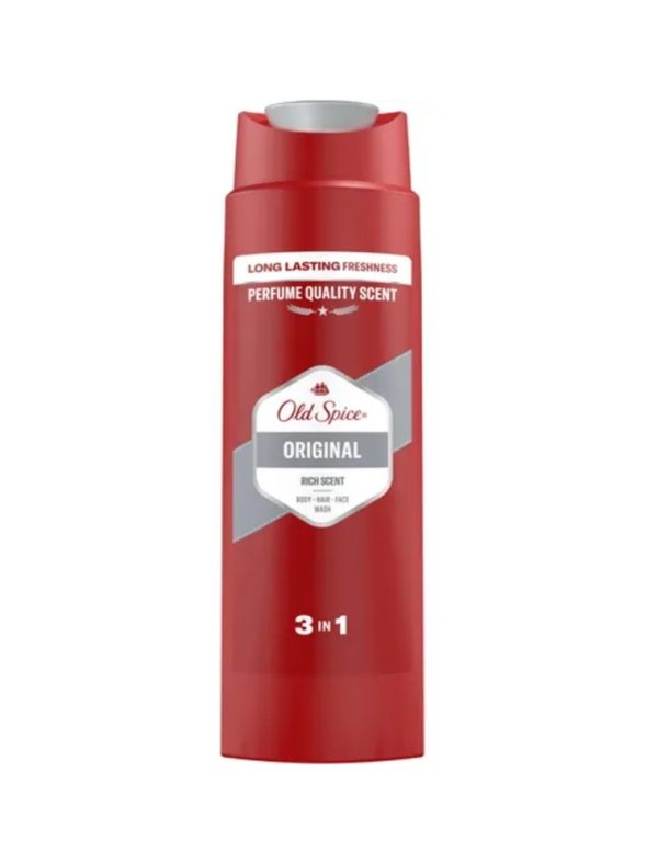 Old-Spice-ORIGINAL-body-hair-and-face-wash-gel ژل شستشوی بدن، مو و صورت الد اسپایس مدل Original