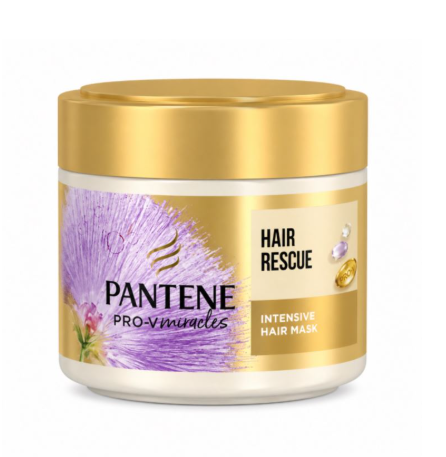 ماسک مو پنتن حاوی بیوتین و پروتئین ابریشم مدل Intense Hair Rescue