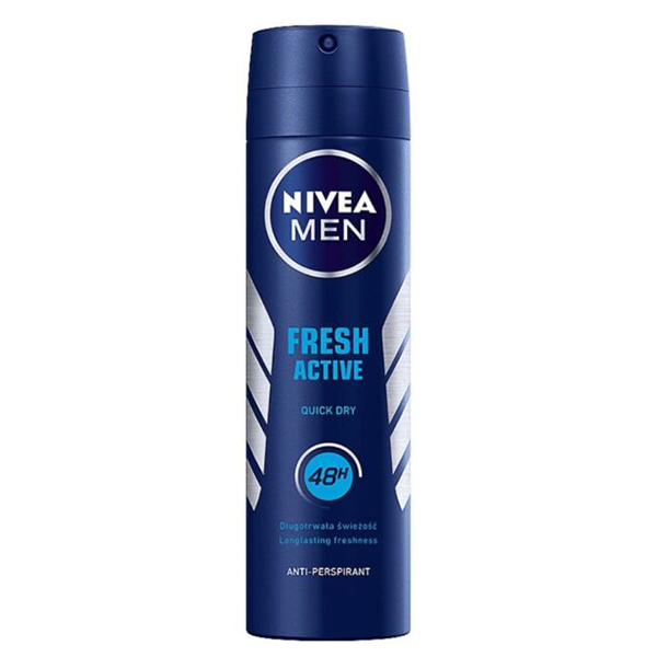 اسپری ضد تعریق مردانه نیوآ NIVEA MEN Fresh Active