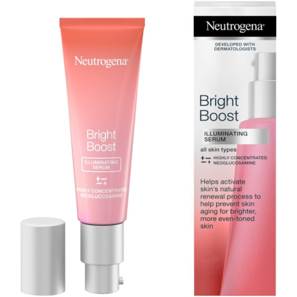 سرم ضد لک و روشن‌کننده نیتروژینا Bright Boost Illuminating Serum