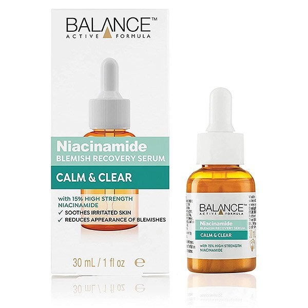 سرم نیاسینامید بالانس مدل Niacinamide Blemish Recovery Serum